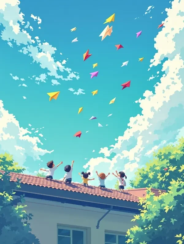 纸飞机与夏天 - omofun动漫 纸飞机与夏天 动漫封面